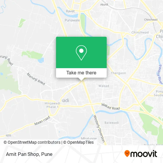 Amit Pan Shop map