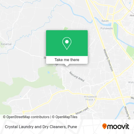 Crystal Laundry and Dry Cleaners map