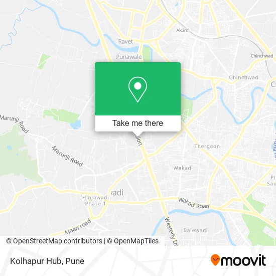 Kolhapur Hub map