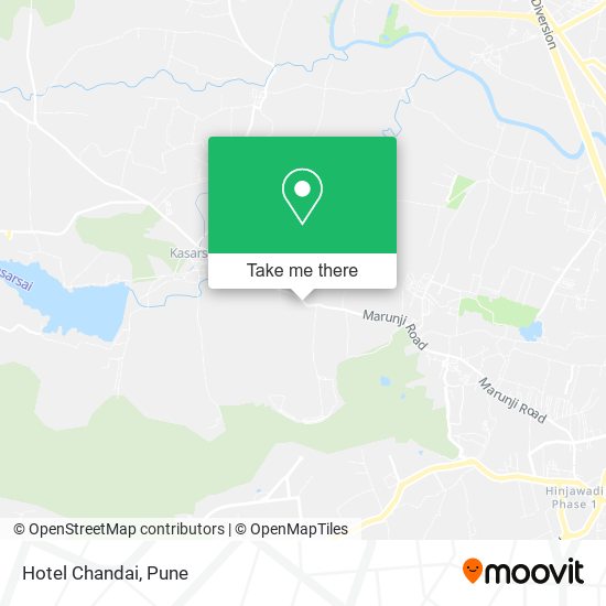 Hotel Chandai map