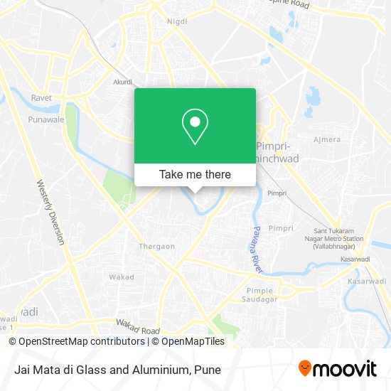 Jai Mata di Glass and Aluminium map