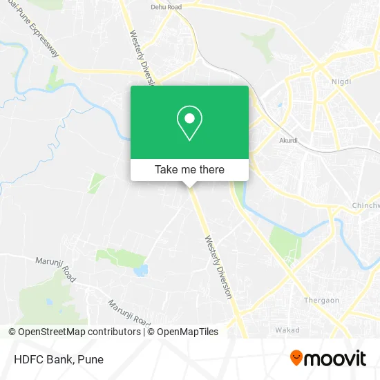 HDFC Bank map