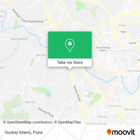 Godrej Interio map
