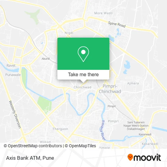 Axis Bank ATM map
