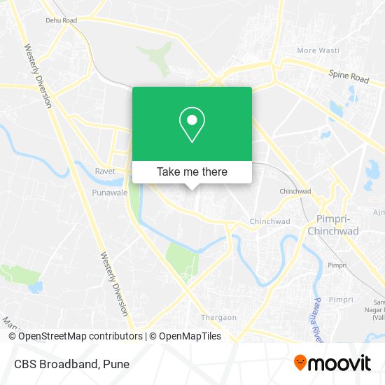 CBS Broadband map