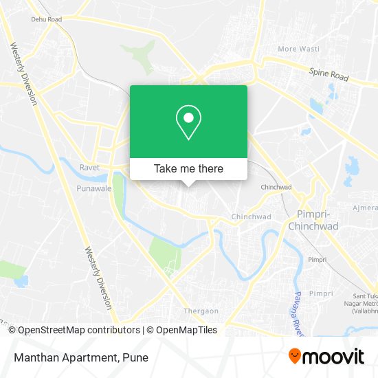 Manthan Apartment map