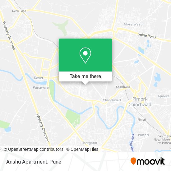 Anshu Apartment map