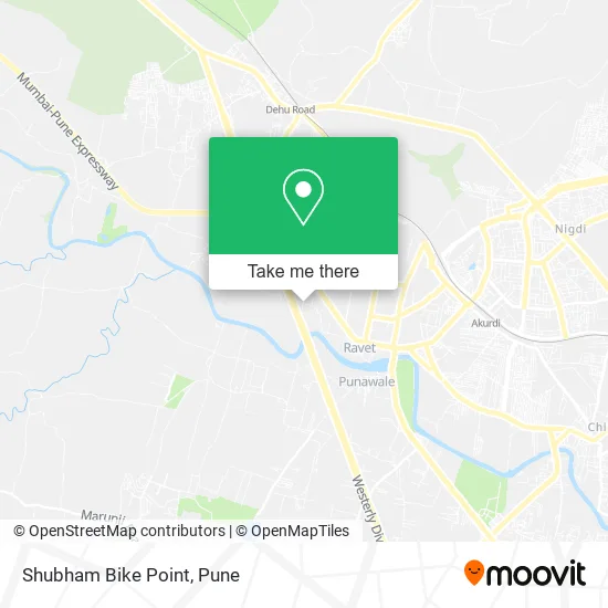 Shubham Bike Point map