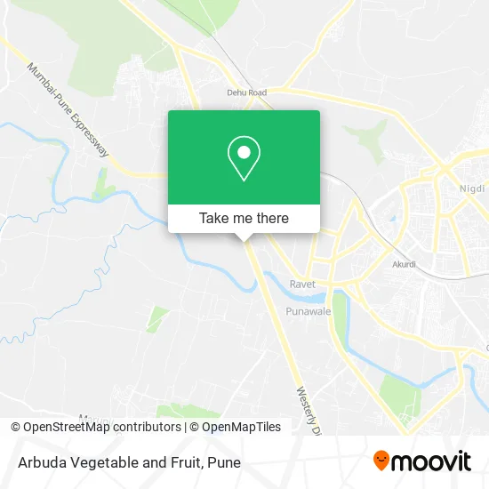 Arbuda Vegetable and Fruit map