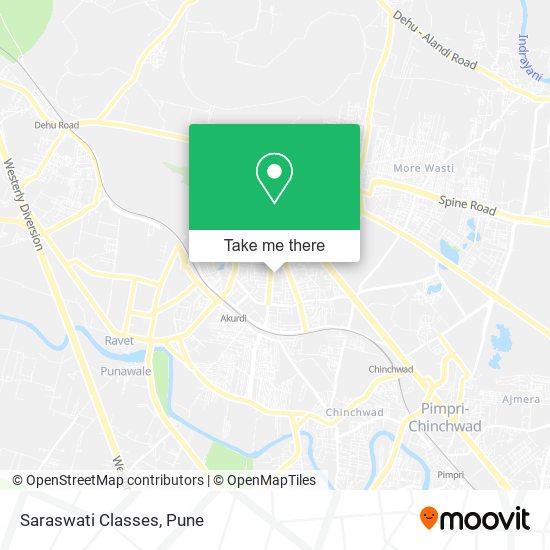 Saraswati Classes map