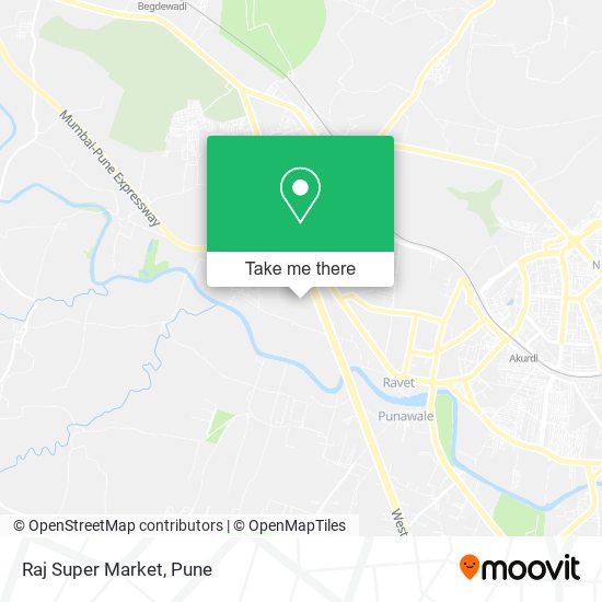 Raj Super Market map