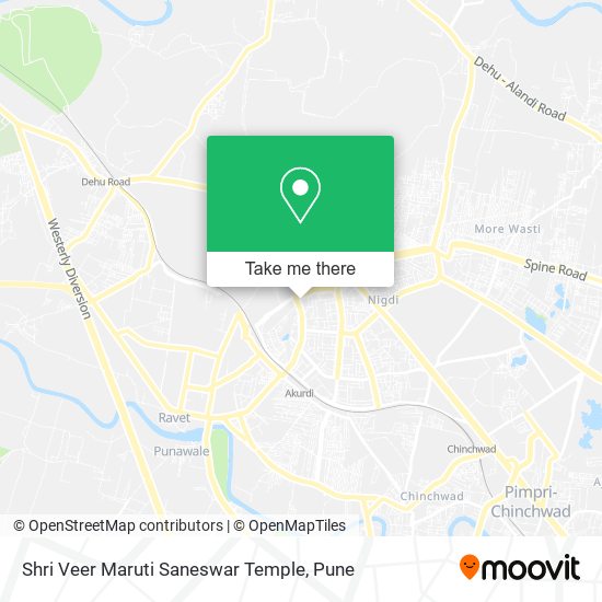 Shri Veer Maruti Saneswar Temple map