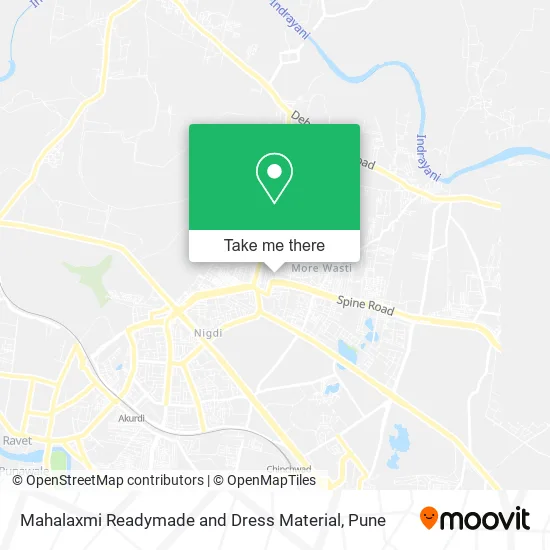 Mahalaxmi Readymade and Dress Material map