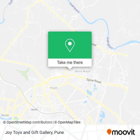 Joy Toys and Gift Gallery map