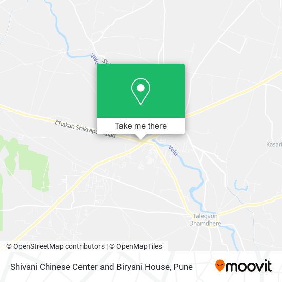 Shivani Chinese Center and Biryani House map