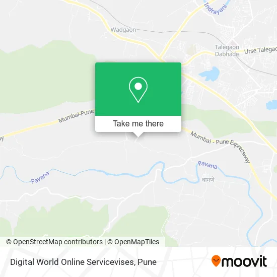 Digital World Online Servicevises map
