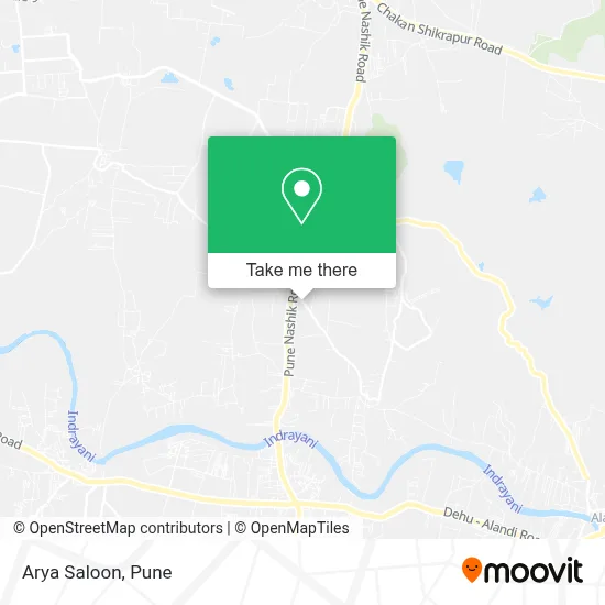 Arya Saloon map