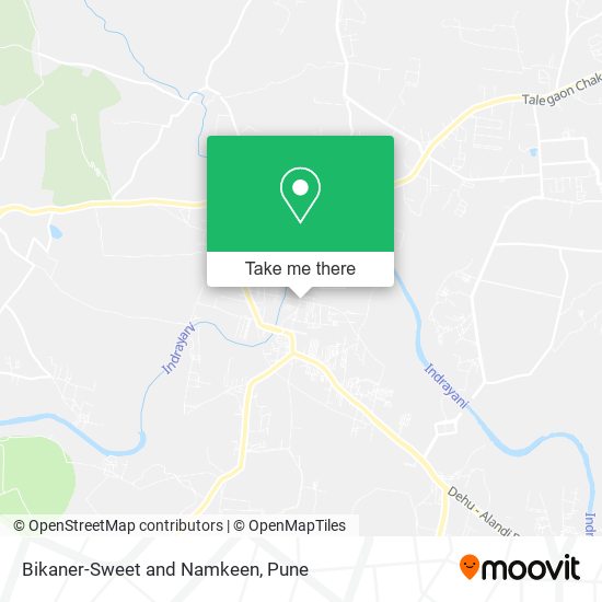 Bikaner-Sweet and Namkeen map