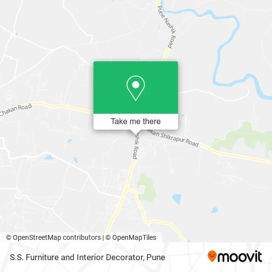 S.S. Furniture and Interior Decorator map