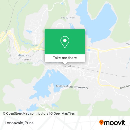 Lonoavale map