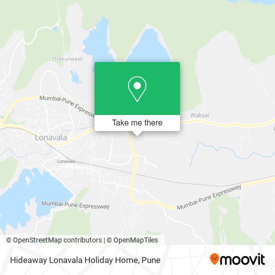 Hideaway Lonavala Holiday Home map