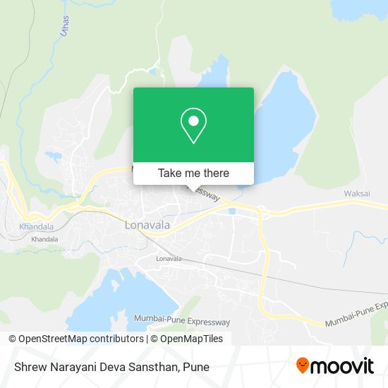 Shrew Narayani Deva Sansthan map