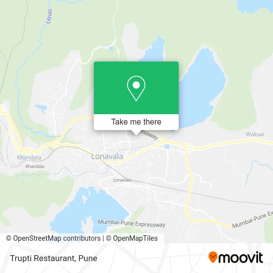 Trupti Restaurant map