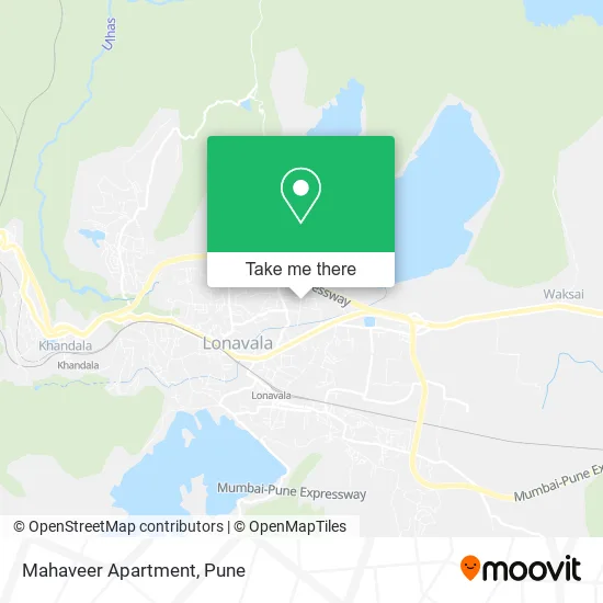 Mahaveer Apartment map
