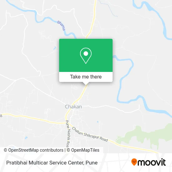 Pratibhai Multicar Service Center map