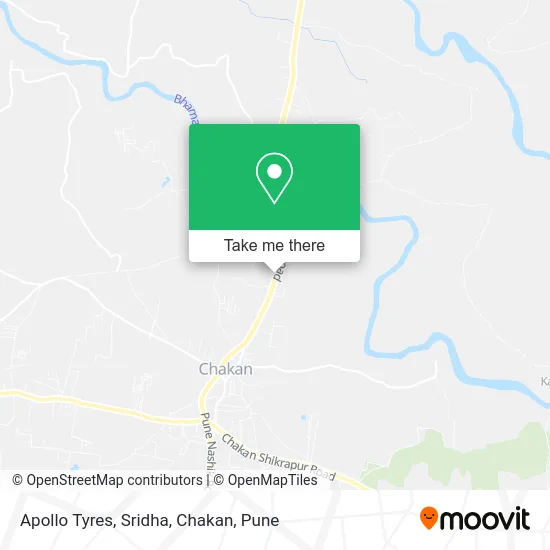 Apollo Tyres, Sridha, Chakan map