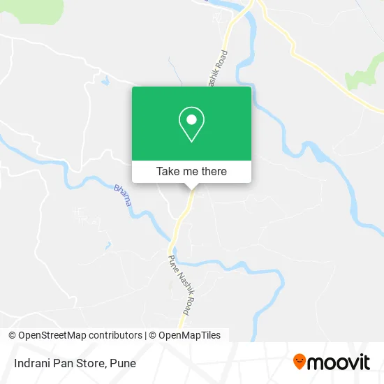 Indrani Pan Store map