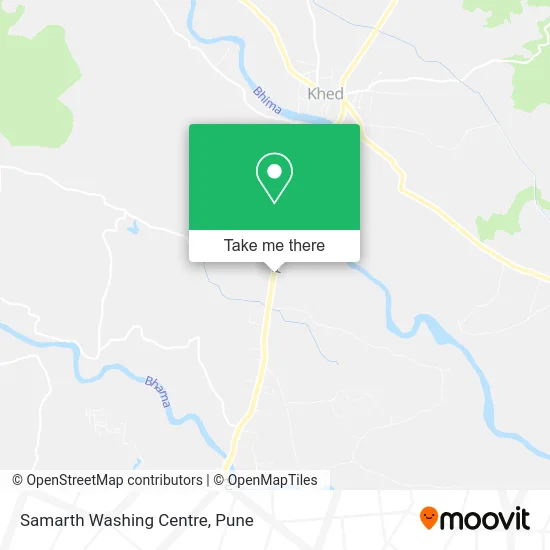 Samarth Washing Centre map