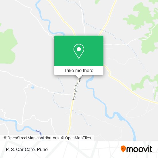 R. S. Car Care map