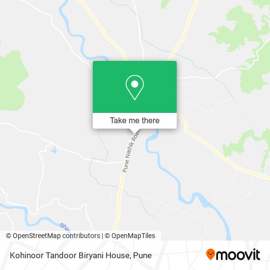 Kohinoor Tandoor Biryani House map