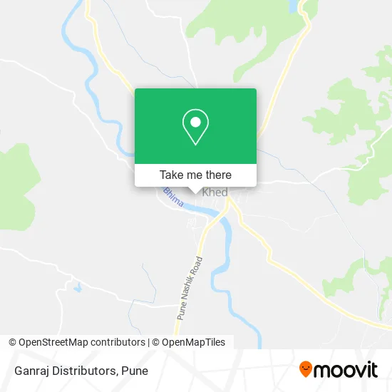 Ganraj Distributors map