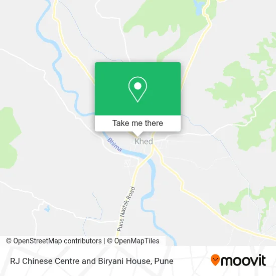 RJ Chinese Centre and Biryani House map