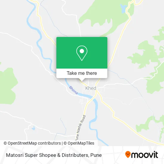 Matosri Super Shopee & Distributers map