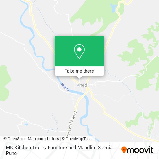 MK Kitchen Trolley Furniture and Mandlim Special map