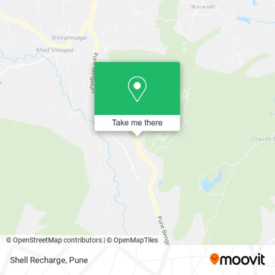 Shell Recharge map