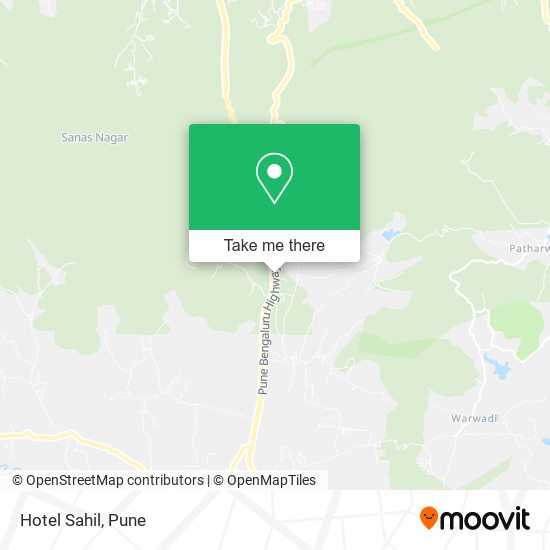 Hotel Sahil map