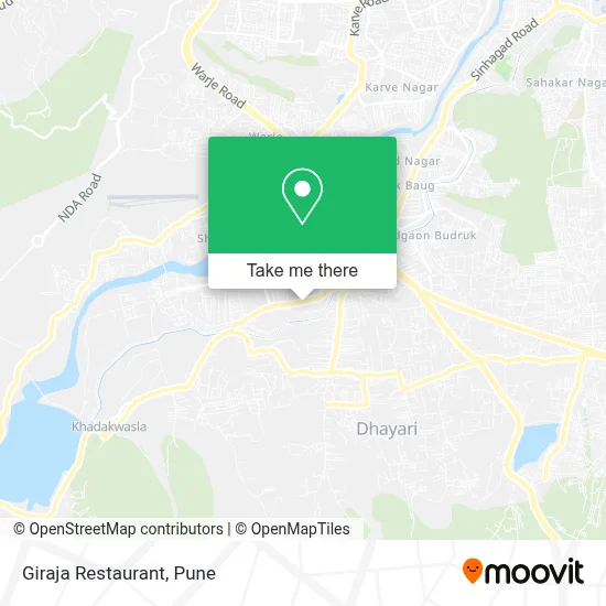 Giraja Restaurant map