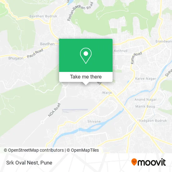 Srk Oval Nest map