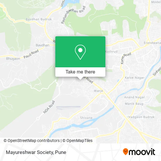 Mayureshwar Society map