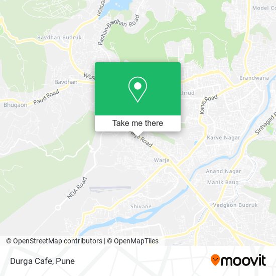 Durga Cafe map