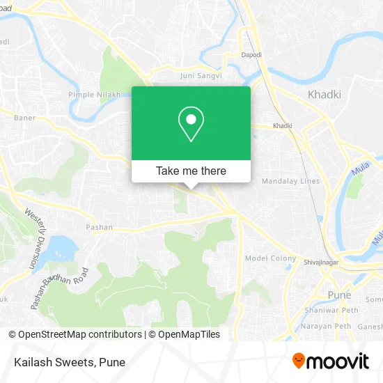 Kailash Sweets map