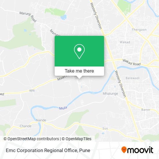 Emc Corporation Regional Office map