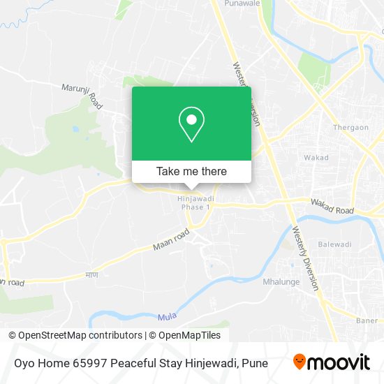 Oyo Home 65997 Peaceful Stay Hinjewadi map