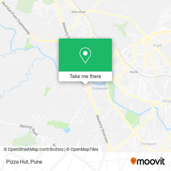 Pizza Hut map