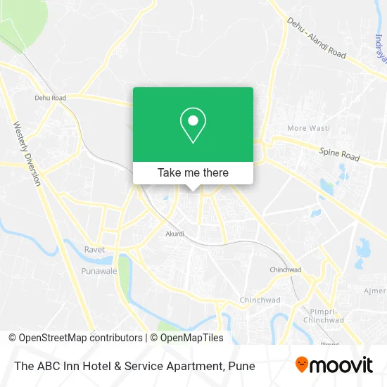 The ABC Inn Hotel & Service Apartment map