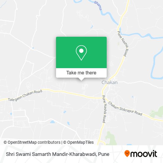 Shri Swami Samarth Mandir-Kharabwadi map